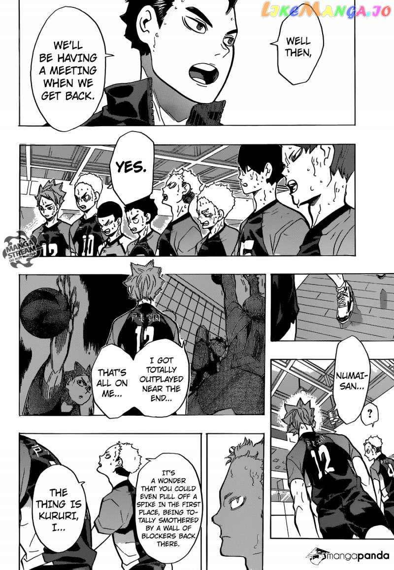 Haikyuu!!, Chapter 206 image 04